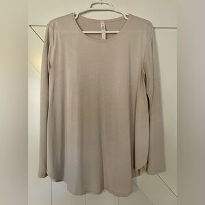 Lululemon Draped Bum Covering Long Sleeve